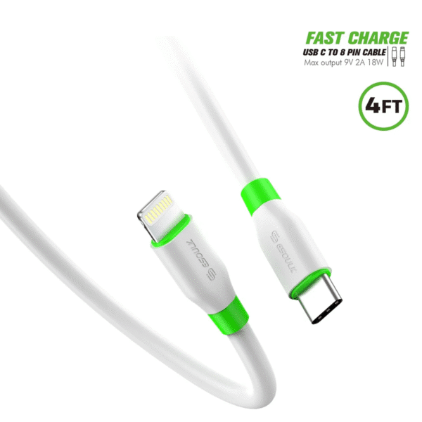 Esoulk 4FT PD Fast Charge USB-C To iPhone Cable