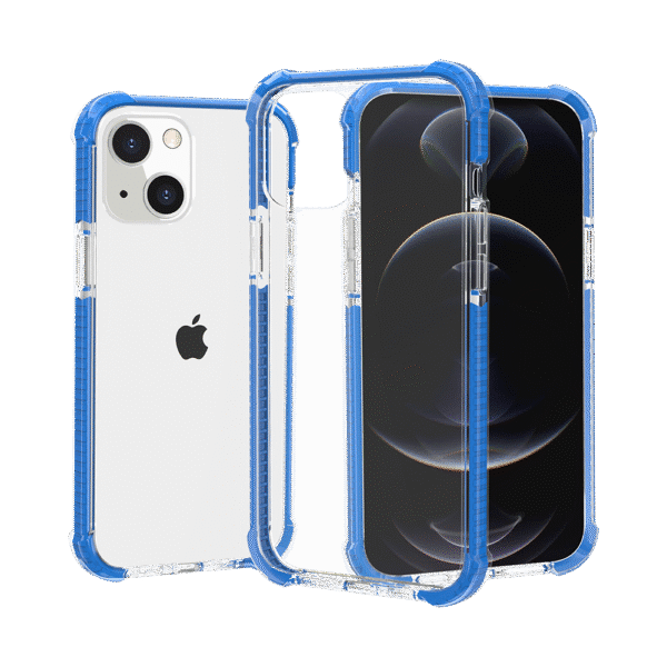 For Apple iPhone 14 PRO MAX 6.7" Acrylic Tough 2.5mm Transparent ShockProof Hybrid Case Cover
