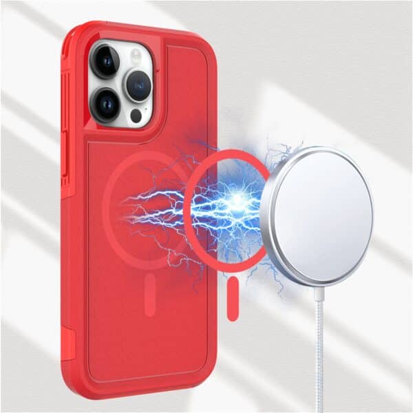 For Apple iPhone 14 PRO MAX 6.7" MagSafe Compatible Tough Hybrid Case Cover