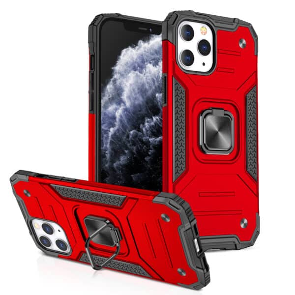 For Apple iPhone 14 PRO MAX 6.7" Robust Magnetic Kickstand Hybrid Case Cover