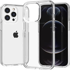 For Apple iPhone 15 Pro Simple Transparent Acrylic Case Cover Clear