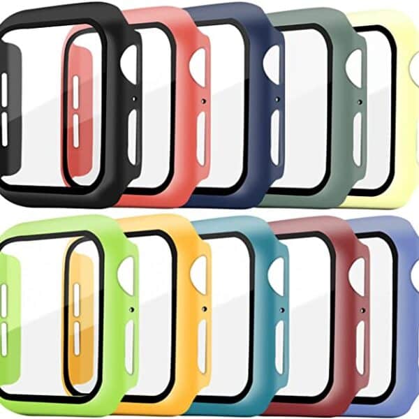 For Apple Watch 40mm - Watch Frame with Tempered Glass