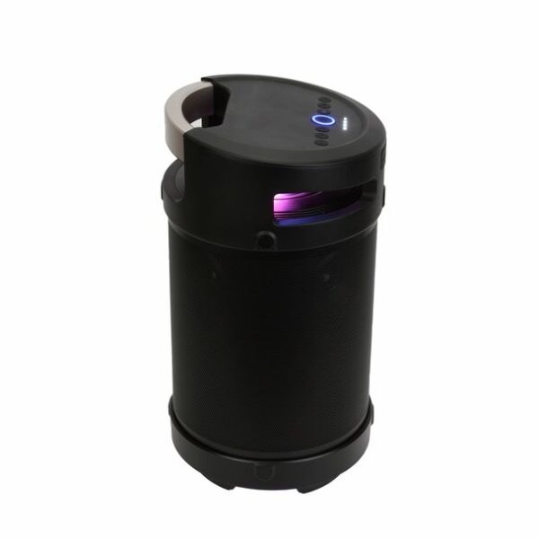 Ambience 360 TWS Wireless BT Speaker LED Lights + Mic. Input for Karaoke. Battery 4400mAh