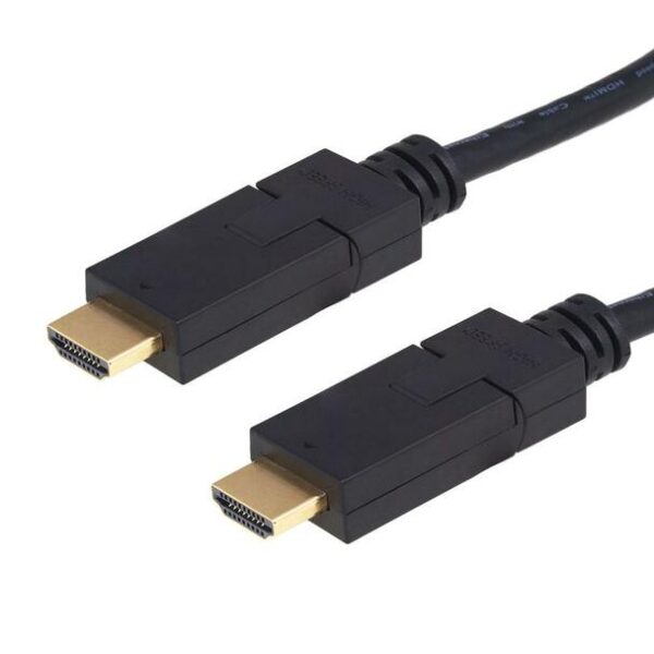 HDMI/HDMI Cable M/M Adjustable 180 Degrees connectors  - 6 ft