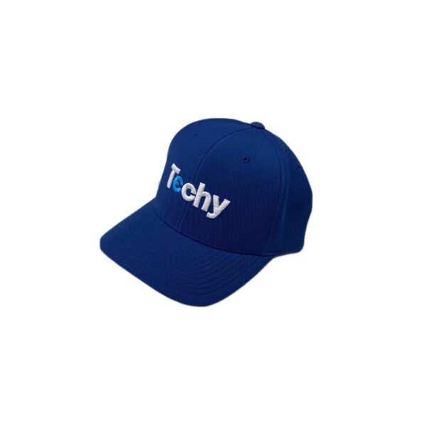 Techy Flatbill Cap Blue