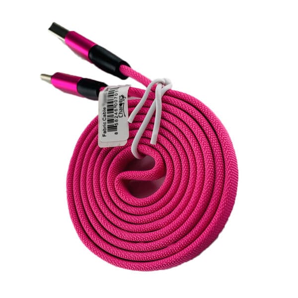 C2G Universal Fabric Charging Cable  3' Solid