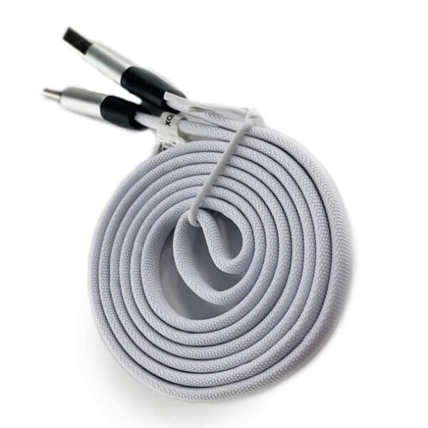 C2G Type C Fabric Charging Cable  3' Solid