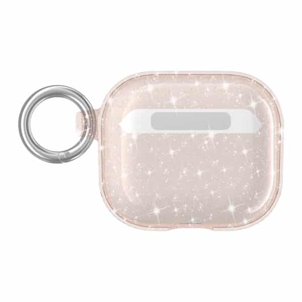 For AirPods Pro Glitter Shimmer Transparent Hybrid Case Cover